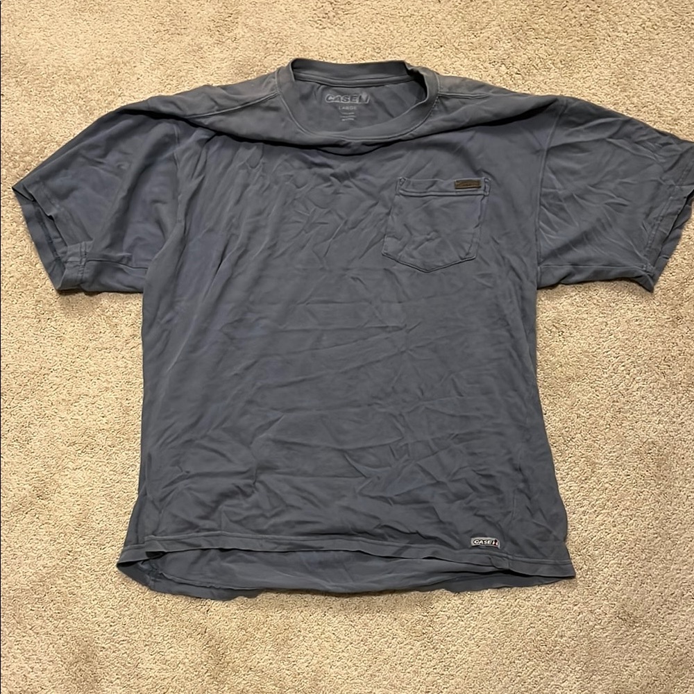 Case IH Gray T-Shirt with Pocket